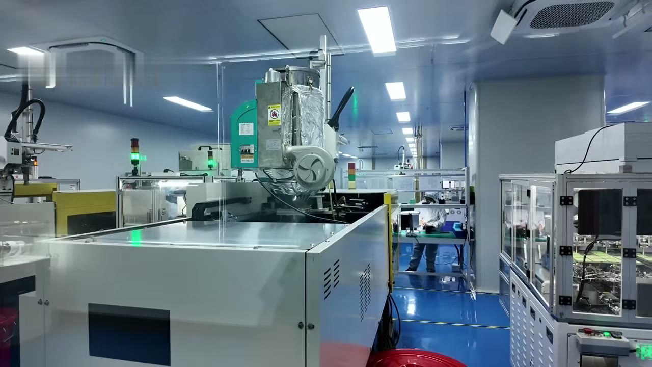 Precision process equipment and an operator at a metrology bench